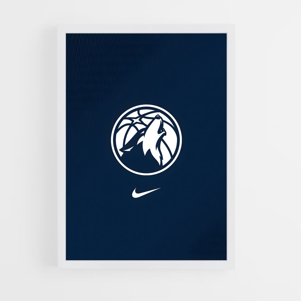 Poster Timberwolves United – affiche Basketball (vue 3)